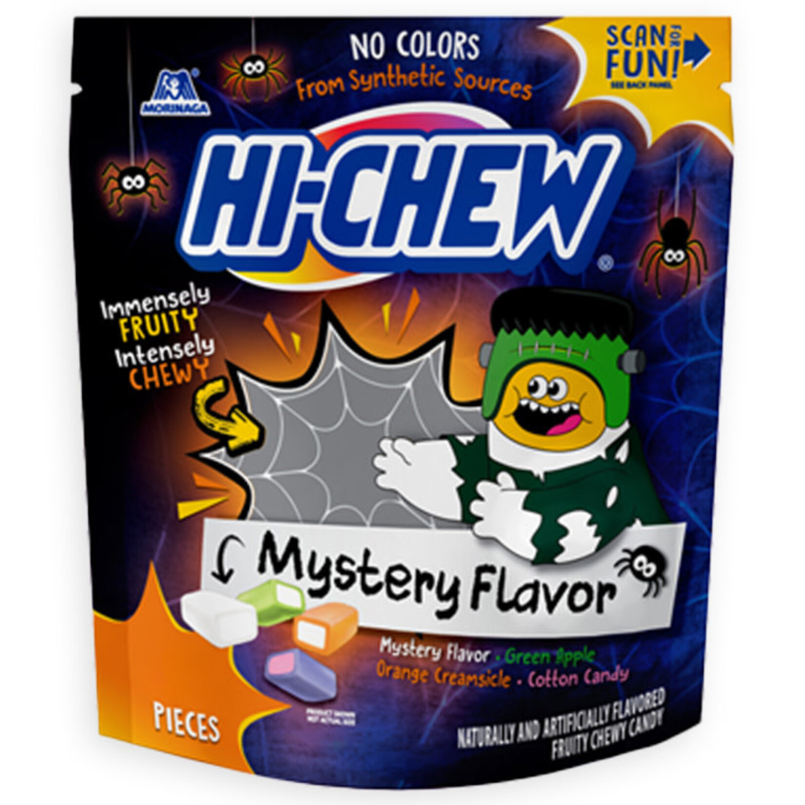 HI-CHEW HALLOWEEN BAG W/MYSTERY FLAVOR SUB - IN DISPLAY