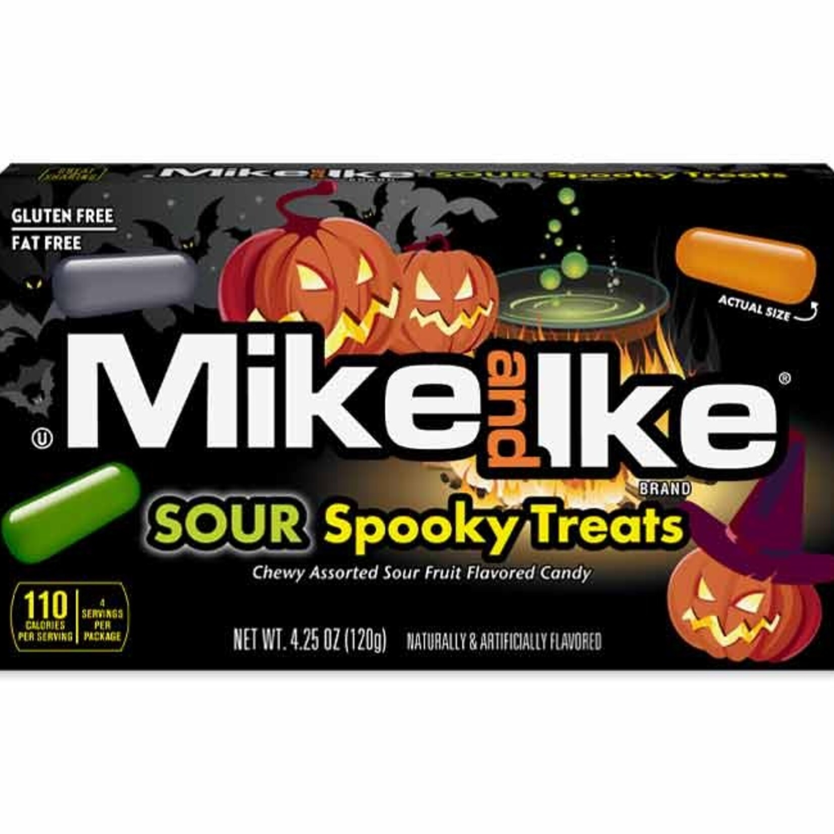 MIKE & IKE SOUR SPOOKY TREATS THEATER BOX