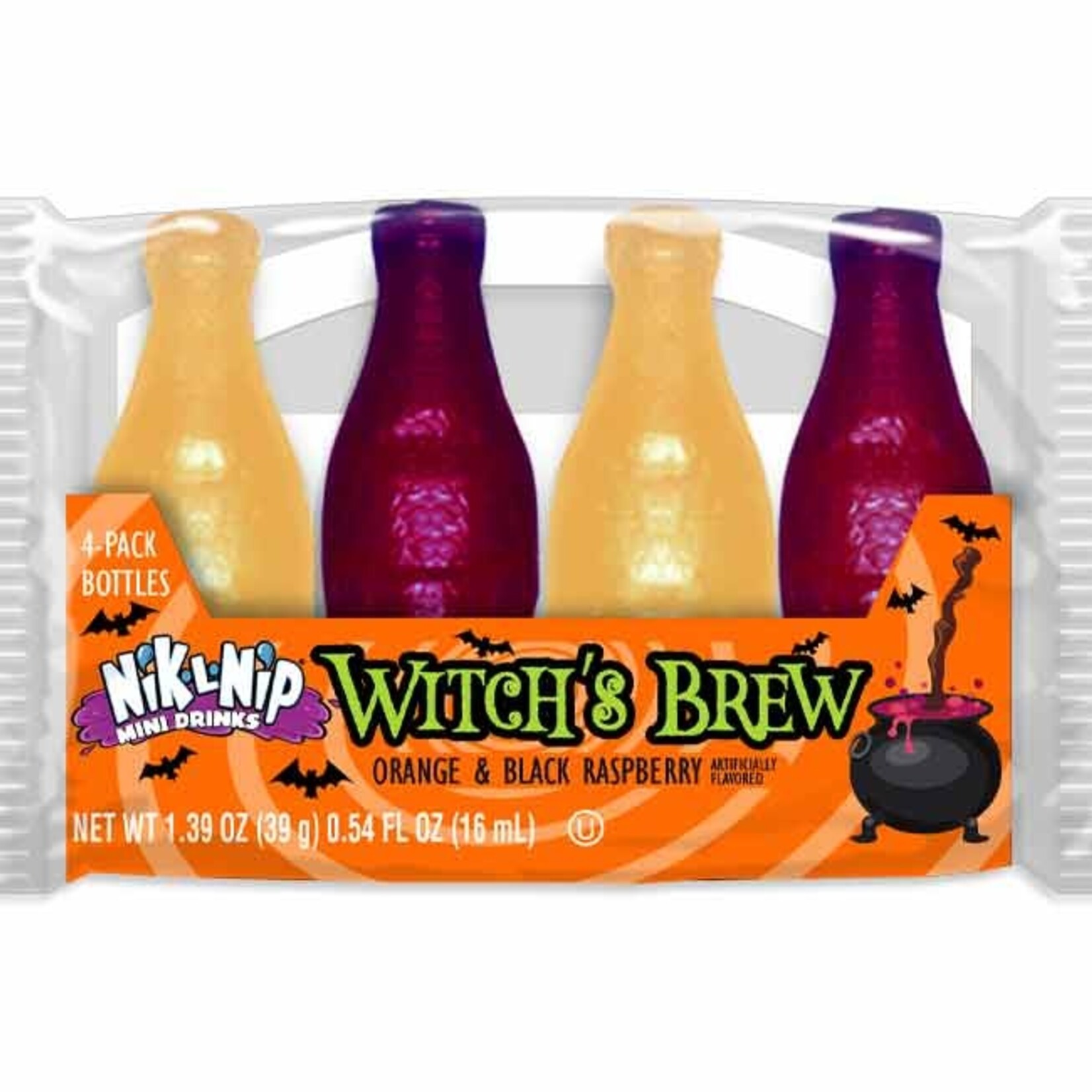 NIK-L-NIP WITCHS BREW MINI DRINKS