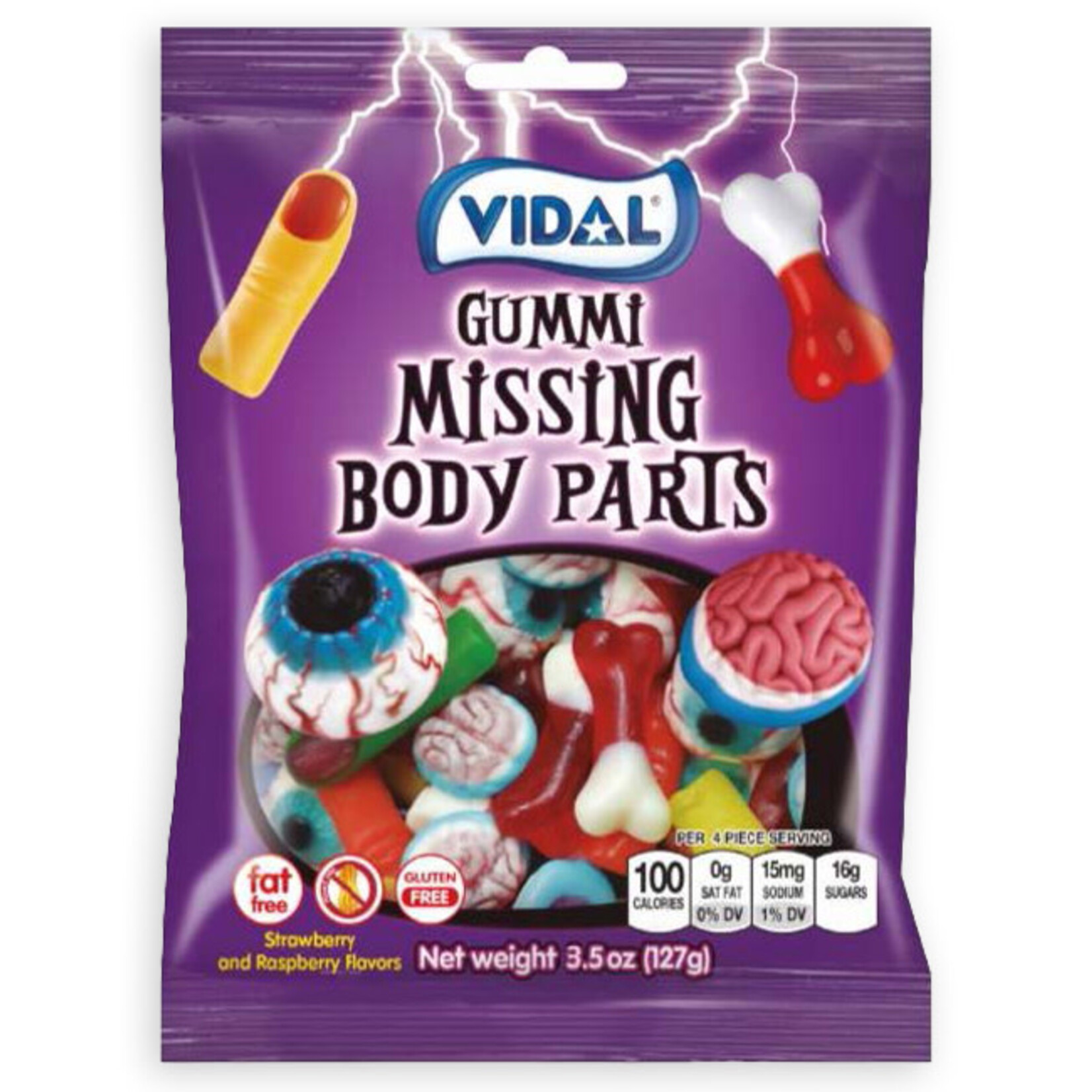VIDAL MISSING BODY PARTS PEG BAG
