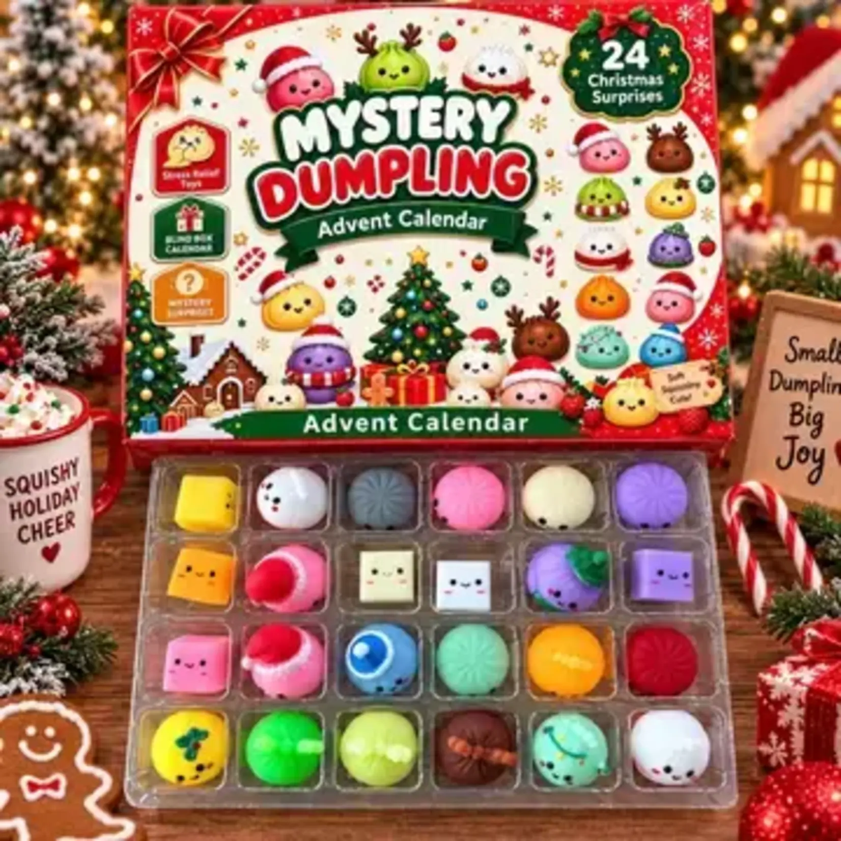 Gracefully Rooted Christmas Dumpling Advent Calendar