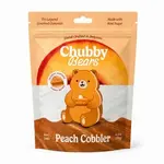 Sweetish- Swedish Candy Wholesale Chubby Bears: Peach Cobbler 4.2oz