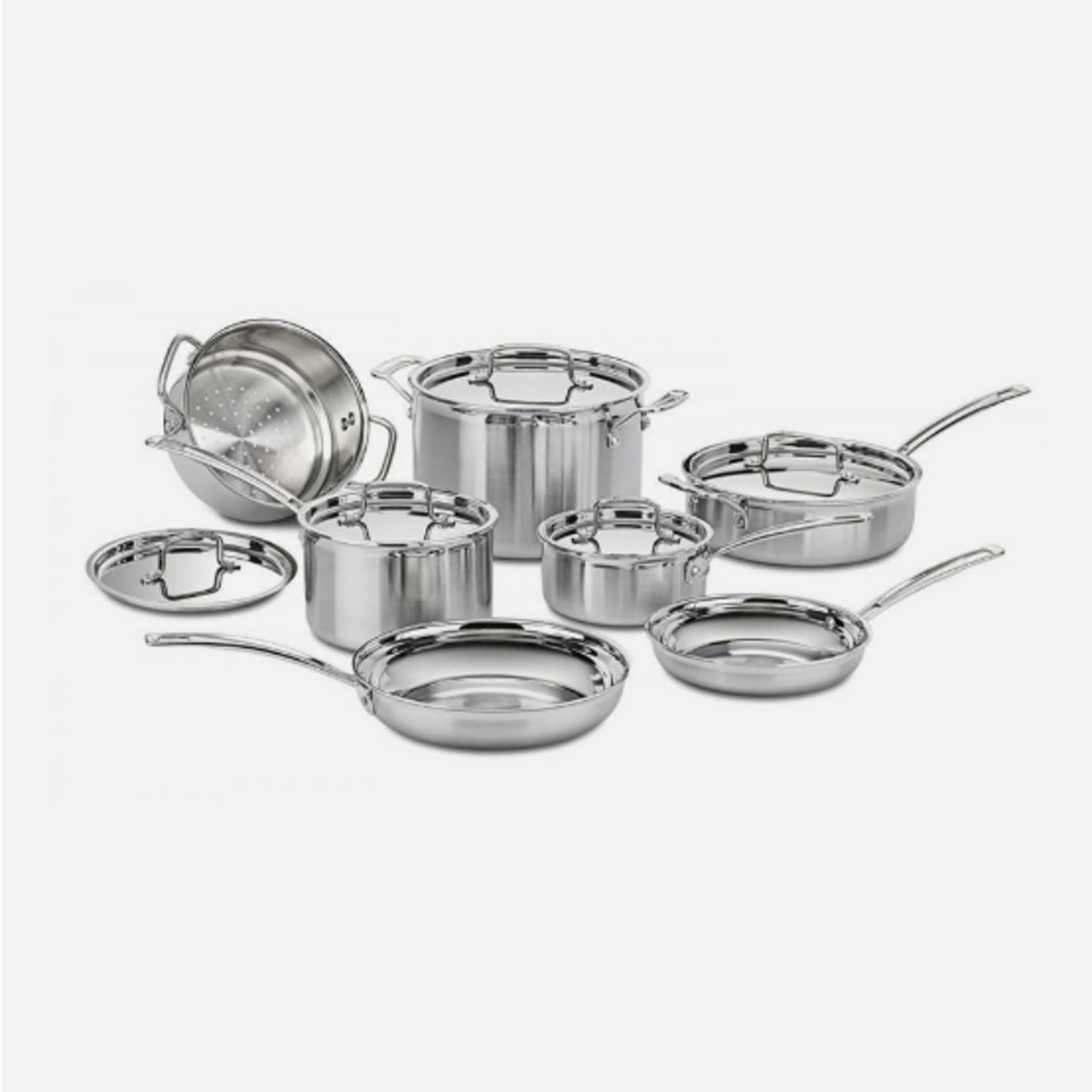 McKenzie Keeney & Nick Lanigan Registry 12-Piece Set, Multi-Clad Pro | Cuisinart | McKenzie Keeney & Nick Lanigan Registry