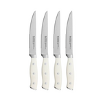 McKenzie Keeney & Nick Lanigan Registry PROMO Steak Knife Set/4 White | Zwilling | McKenzie Keeney & Nick Lanigan Registry