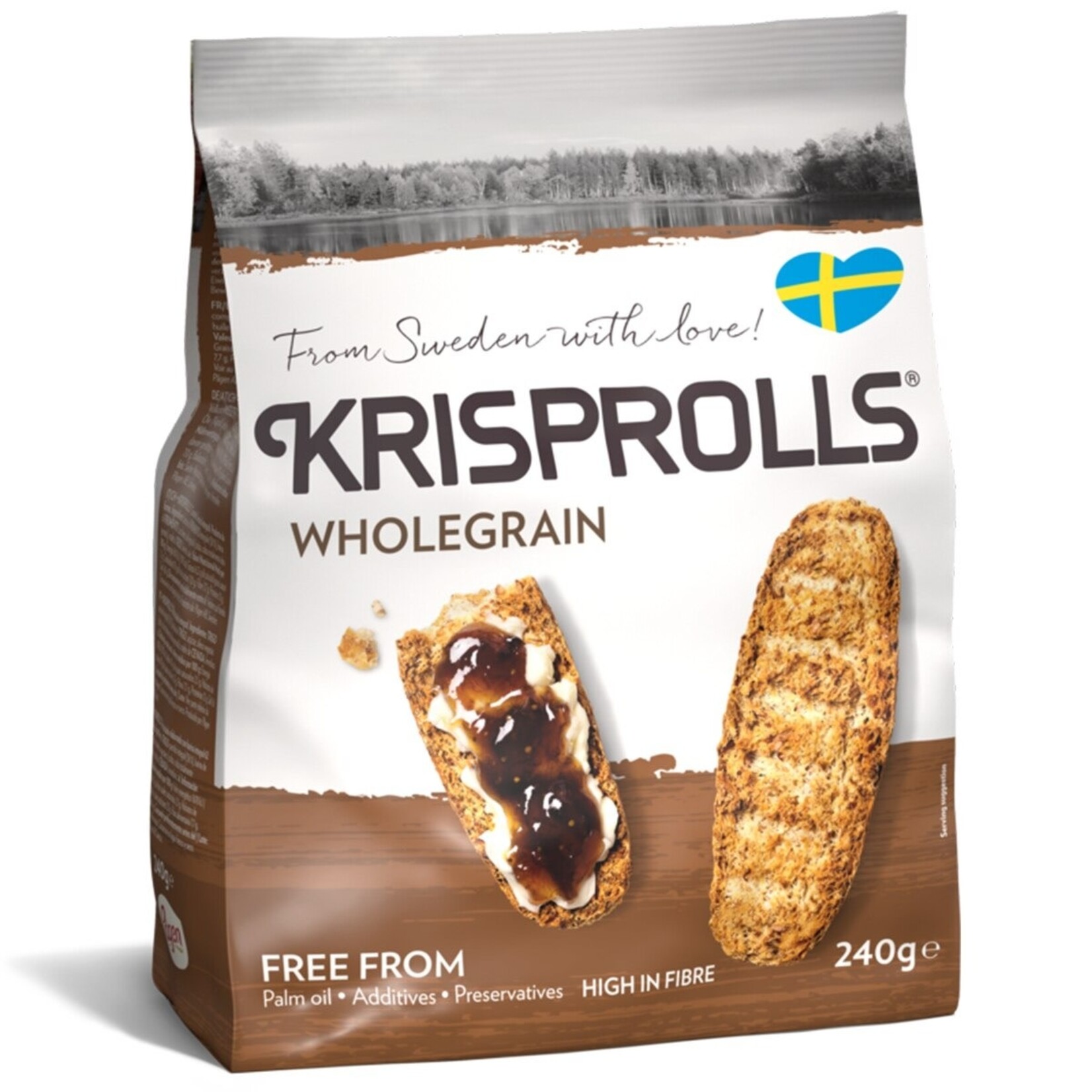 Krisprolls Wholegrain Swedish Toasts