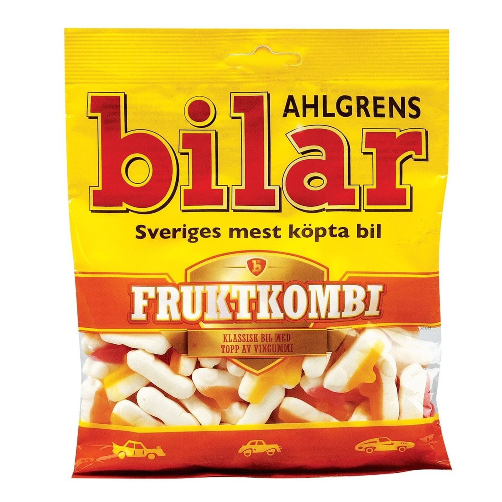 Ahlgrens Bilar Fruity Candy Cars Bag