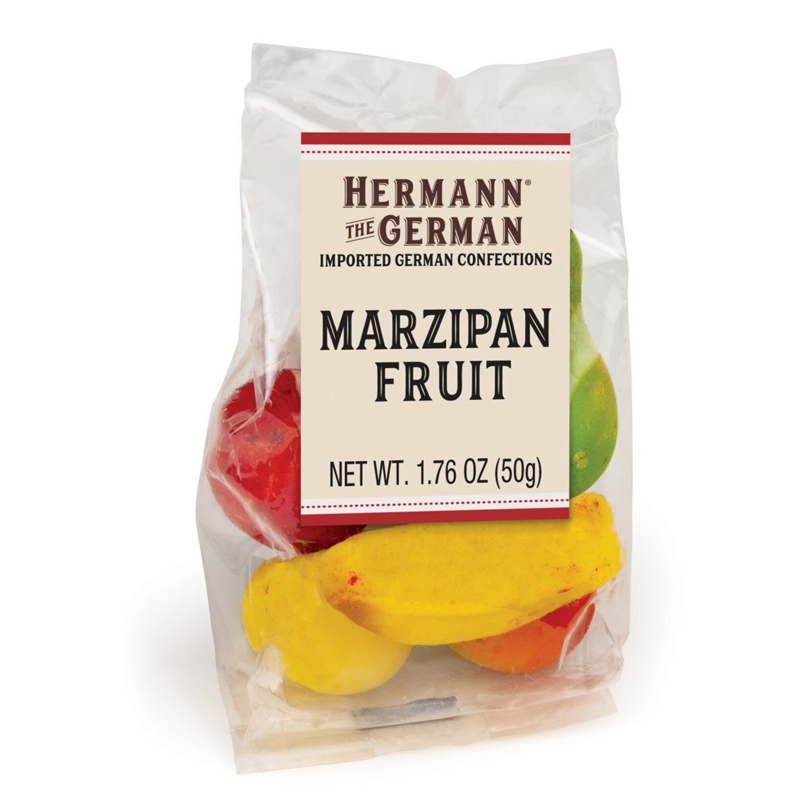 Hermann the German 5/pc Marzipan Fruit Bag