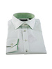 LIPSON Modern Fit Easy Care Green Check Shirt