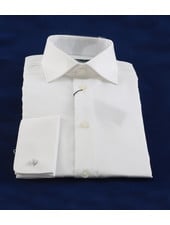 BLU BY POLIFRONI Modern Fit Wash & Wear White FC Dress Shirt
