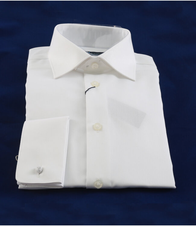 Modern Fit Wash & Wear White FC Dress Shirt
