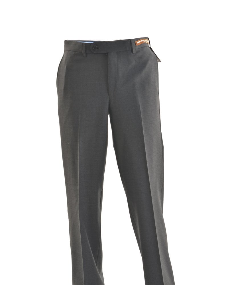RIVIERA Classic Fit Charcoal Washable Dress Pant