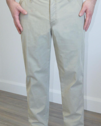 beige stretch pants