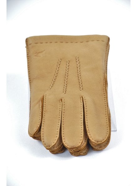Deer Skin Wool Lined Leather Gloves