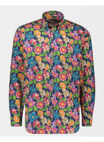PAUL & SHARK Classic Fit Floral Print Shirt