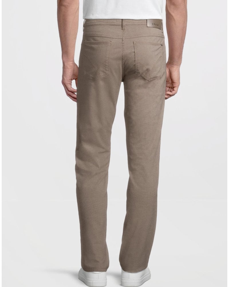BRAX Modern Fit Toffee Two-Tone 2.0 5 Pocket Pant