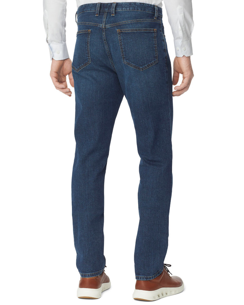 JOHNSTON & MURPHY Classic Fit Denim Washed Jean