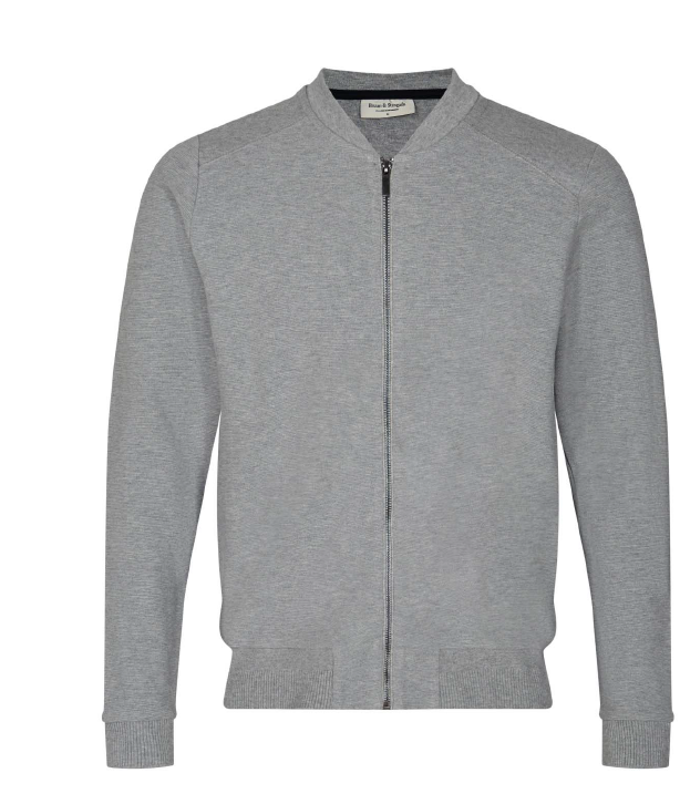 Modern Fit Full Zip Sweatshirt - Benjamin's Menswear