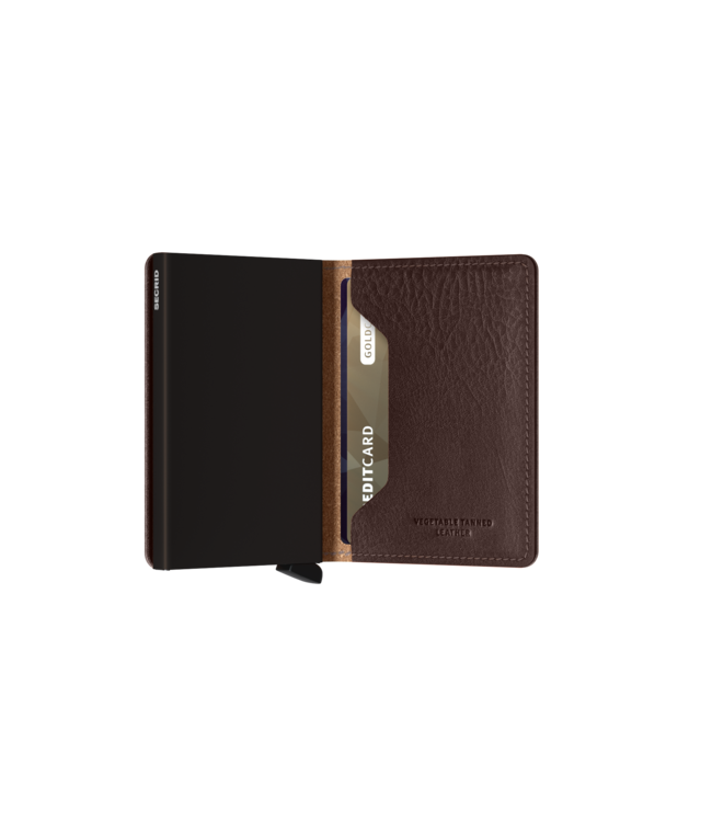 Vegetable Tanned Expresso Slimwallet