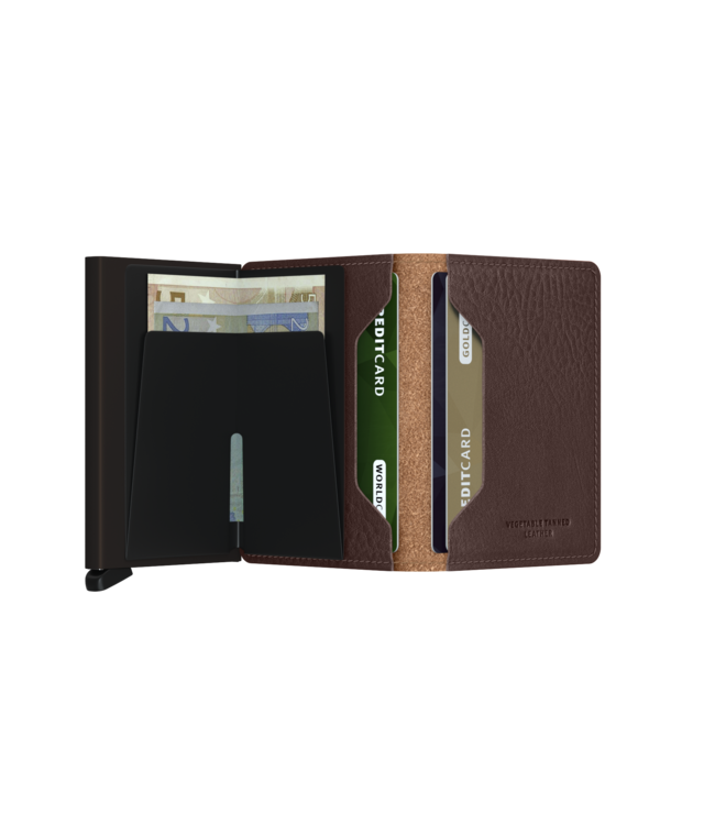 Vegetable Tanned Expresso Slimwallet