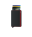 Matte Black & Red Slimwallet