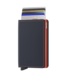 Matte Night Blue & Orange Slimwallet
