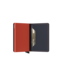 Matte Night Blue & Orange Slimwallet