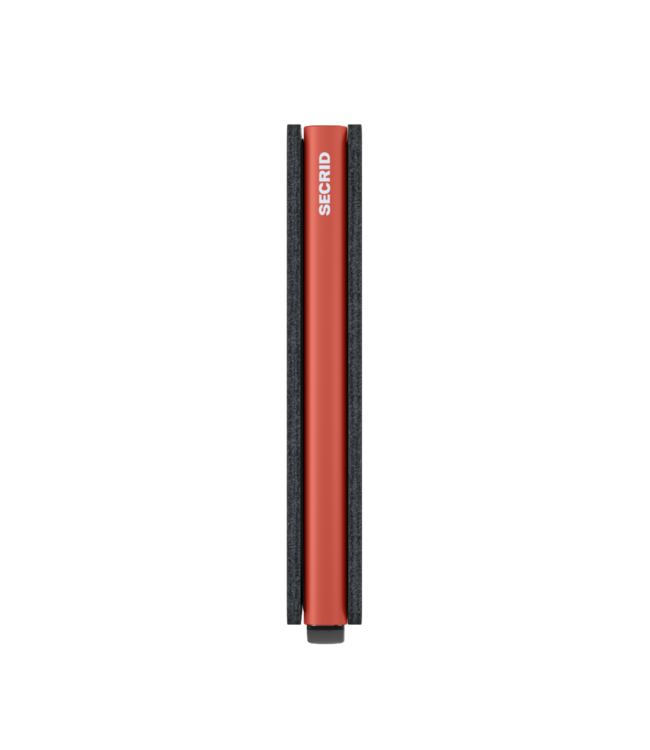 Matte Night Blue & Orange Slimwallet