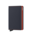 Matte Night Blue & Orange Slimwallet
