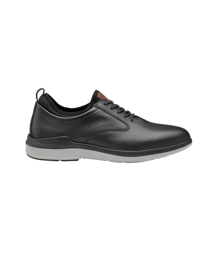 JOHNSTON & MURPHY Black Lancer Plain Toe XC4 Shoes
