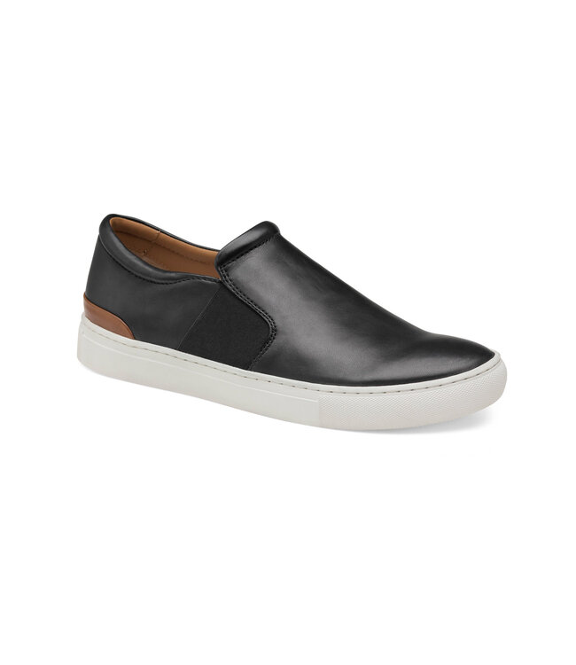 Black Banks Slip On Shoe - Benjamin's Menswear