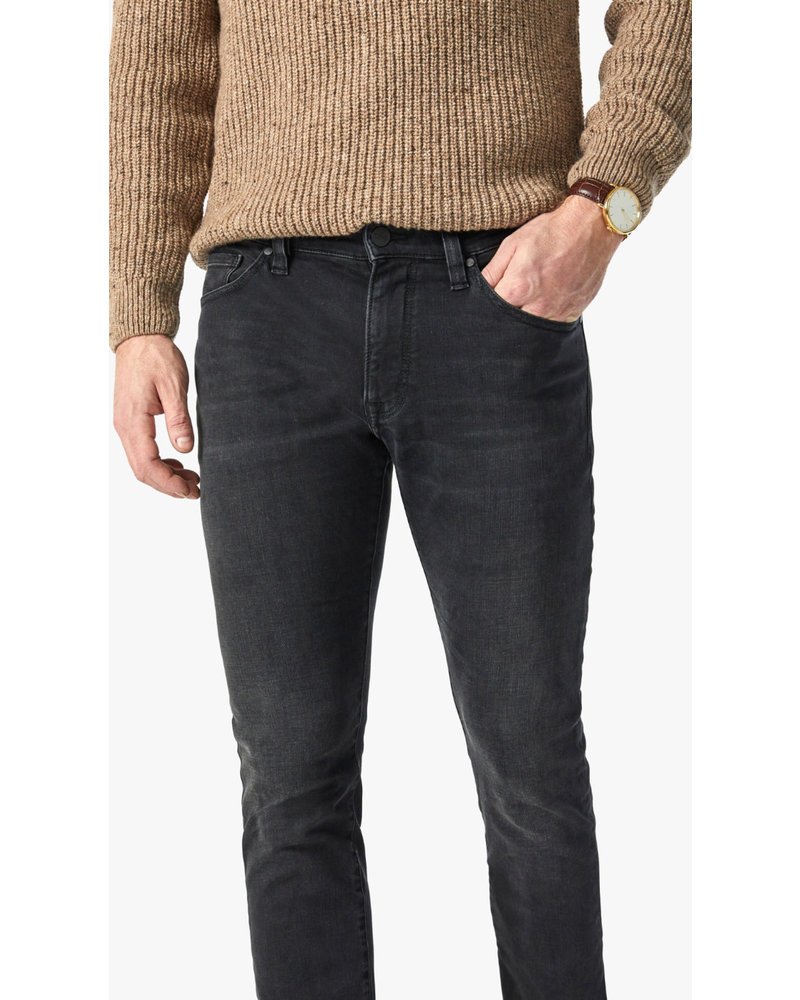 34 HERITAGE Modern Fit Charcoal Organic Cotton Jeans