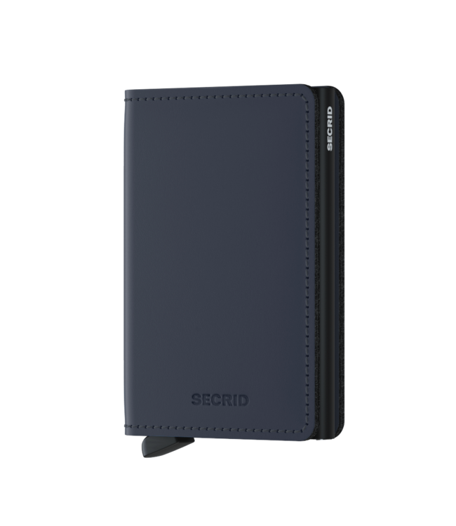 Matte Night Blue Slimwallet