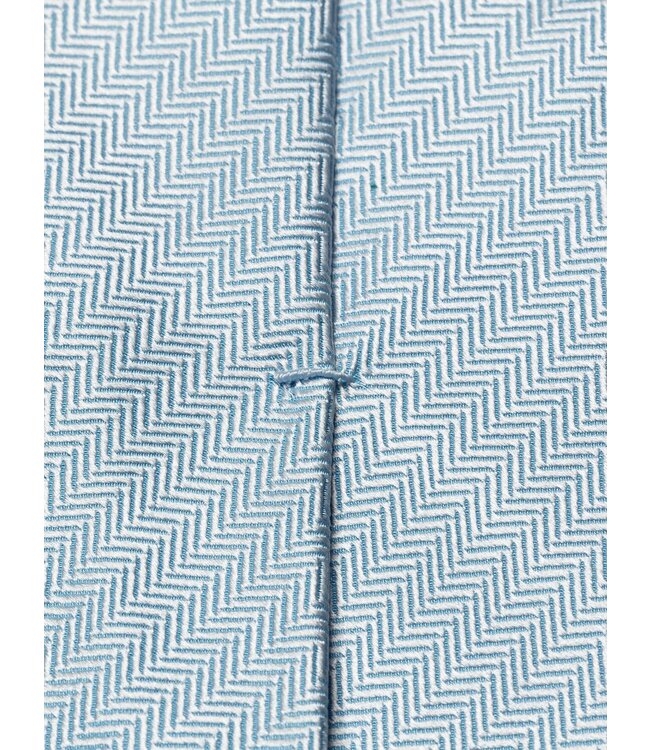 Light Blue Herringbone Tie