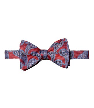 ETON Red Blue Paisley Bow Tie