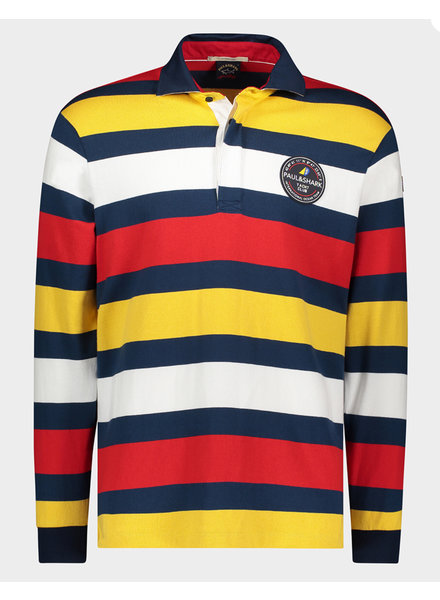 PAUL & SHARK Multi Colored  LS Rugby