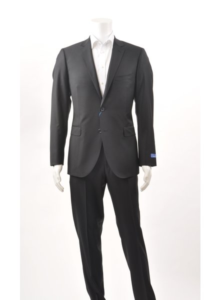 PAUL BETENLY Modern Fit Black Super 100s Suit