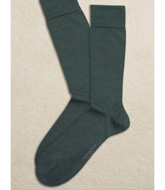 MARCOLIANI Pima Cotton Solid Grey Socks