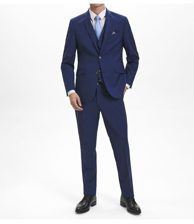 Slim Fit Blue Suit - Benjamin's Menswear