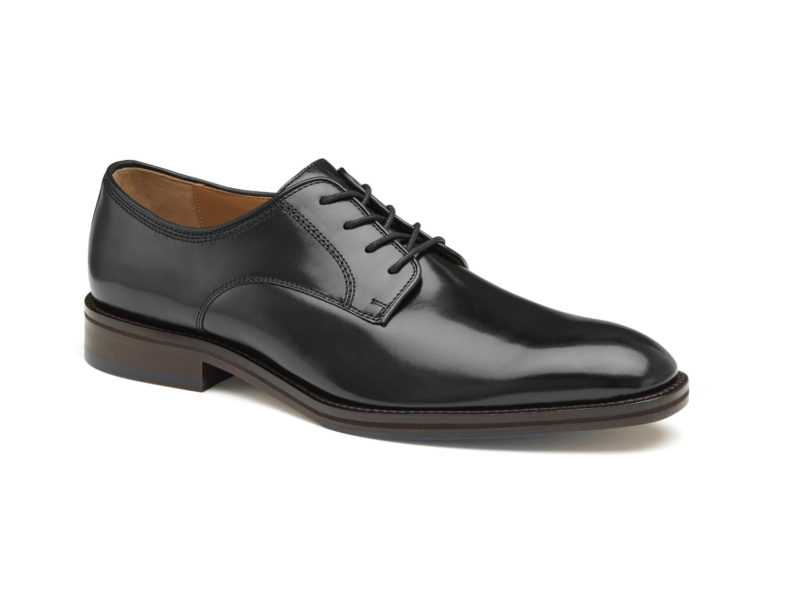 Black Meade Plain Toe Shoe - Benjamin's 