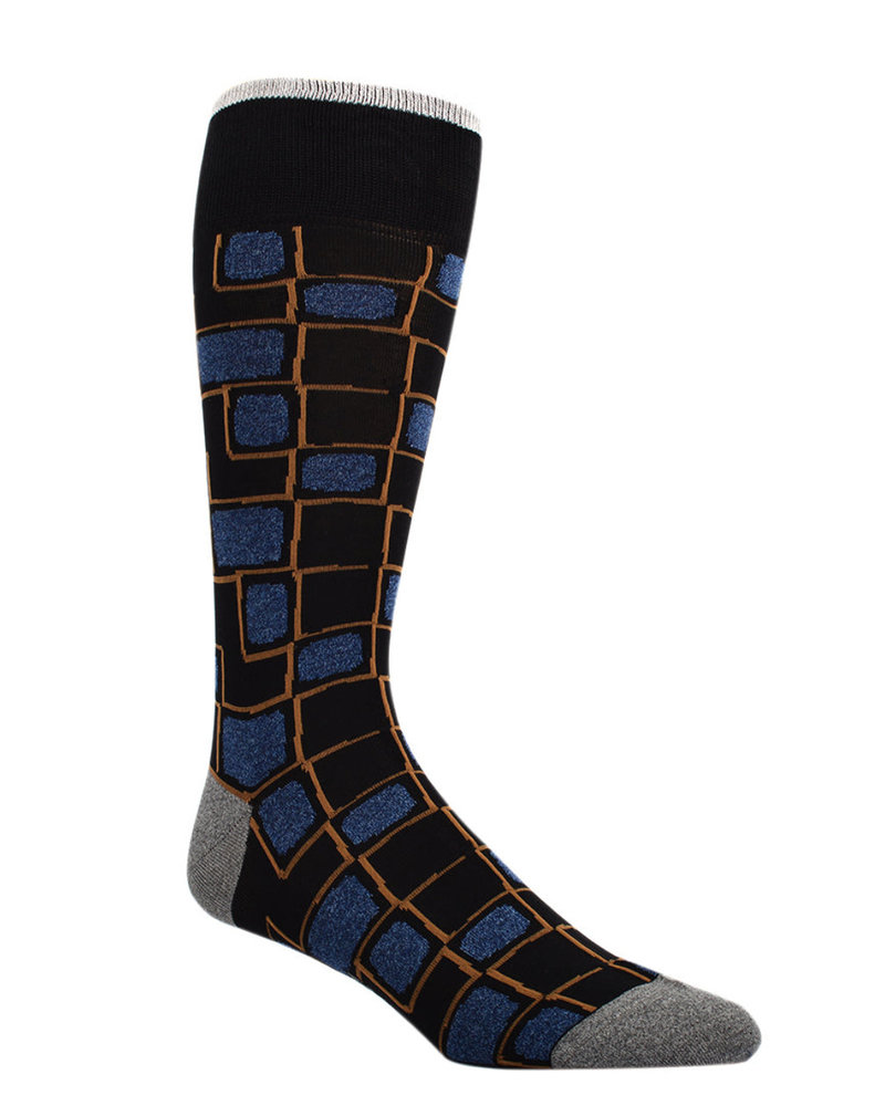 DION Black Block Socks