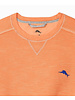 TOMMY BAHAMA Tobago  Bay Orange Crew Neck Sweatshirt