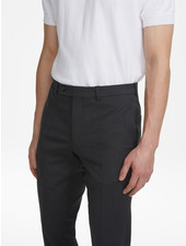 RIVIERA Modern Fit Charcoal Washable Dress Pant