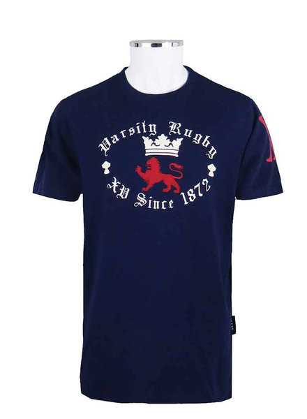 ELLIS RUGBY Navy Varsity T-Shirt