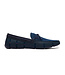 SWIMS Navy Braided Lace Loafers