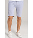 Slim Fit Blue/White Striped Shorts