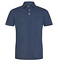 BRUUN & STENGADE Ocean Blue Pique Polo