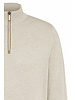 BUGATTI Tan 1/4 Zip Sweater