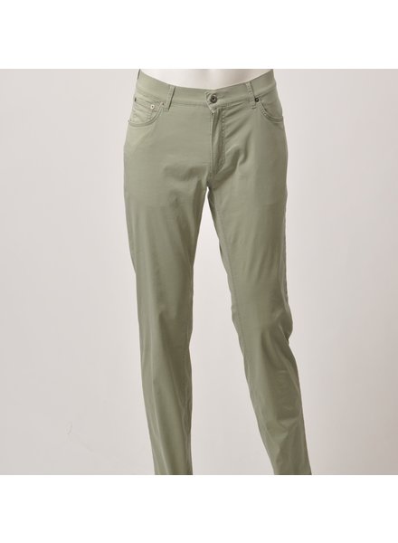 BRAX Slim Fit Green 5 Pocket Pant