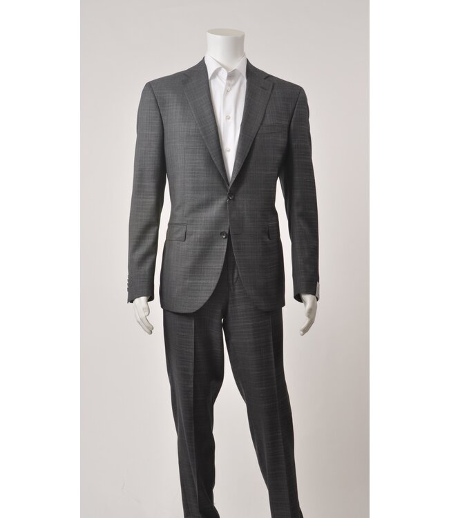 Slim Fit Mid Grey Mix Suit