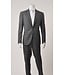 JACK VICTOR Slim Fit Mid Grey Mix Suit